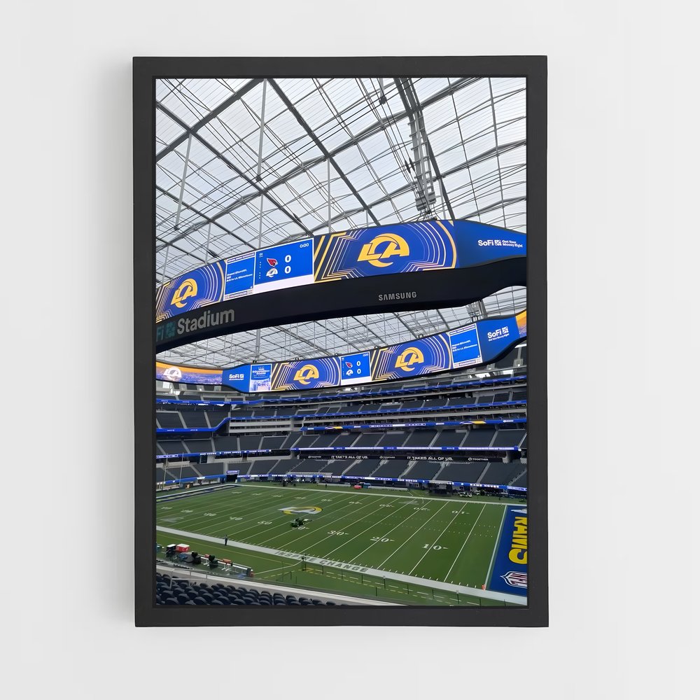 Poster Inside SoFi Stadium (vue 2)